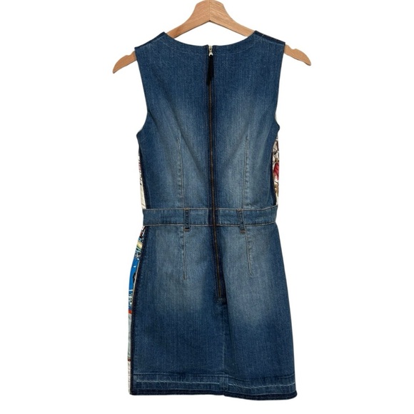 Dolce & Gabbana Silk Cotton Sleeveless Mini Dress Size IT 38 US XS - Picture 2 of 9